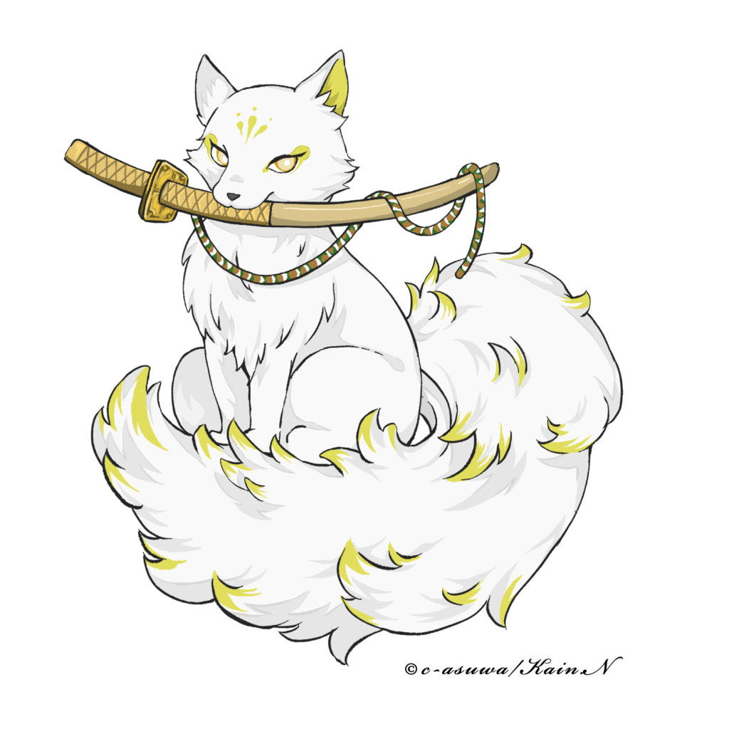 神のつかい 金狐