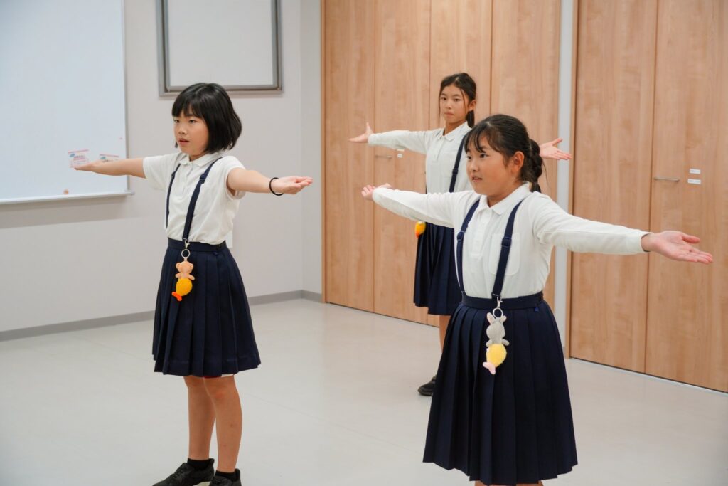 結団式のあとの最終練習